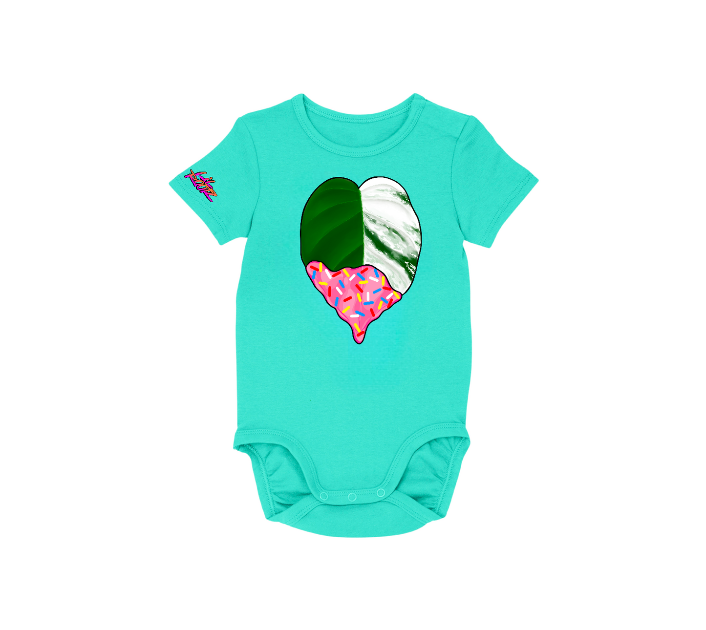 Glazed Monstera Onesie