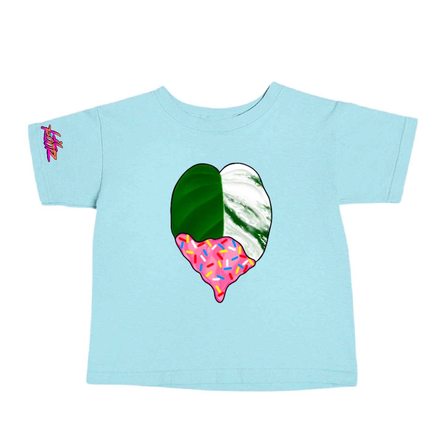 Glazed Monstera Kids T Shirt