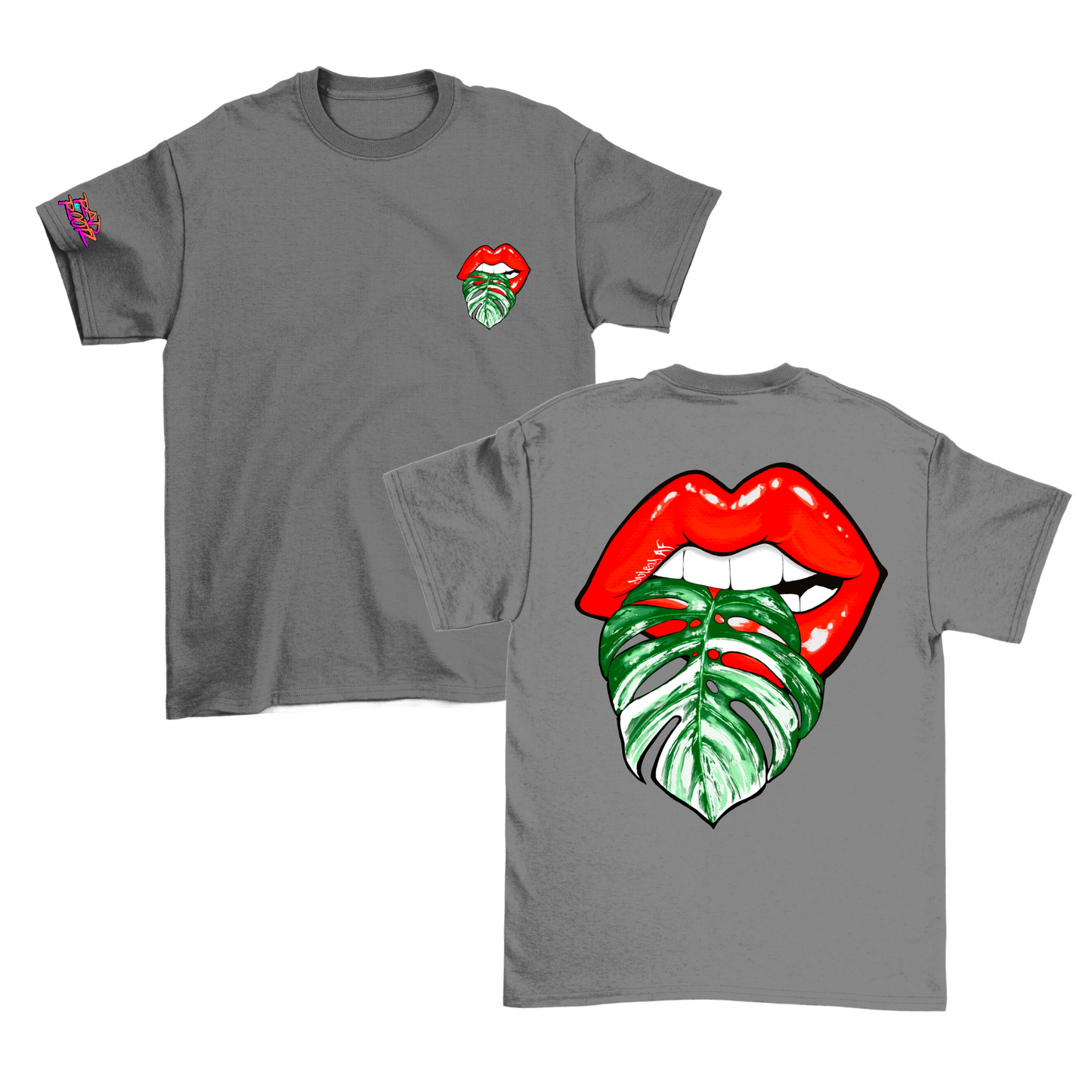 Juicy AF Monstera Albo T Shirt