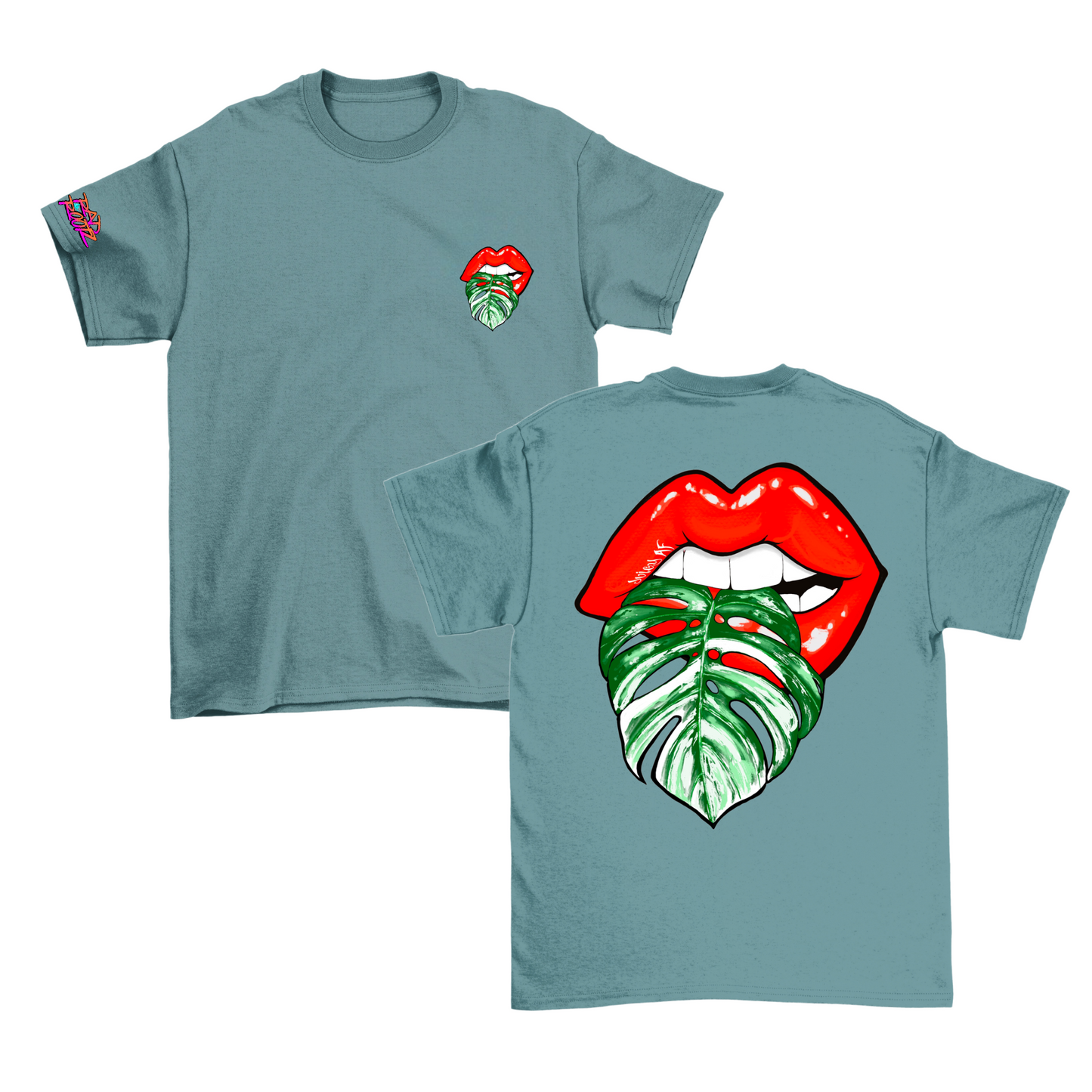 Juicy AF Monstera Albo T Shirt