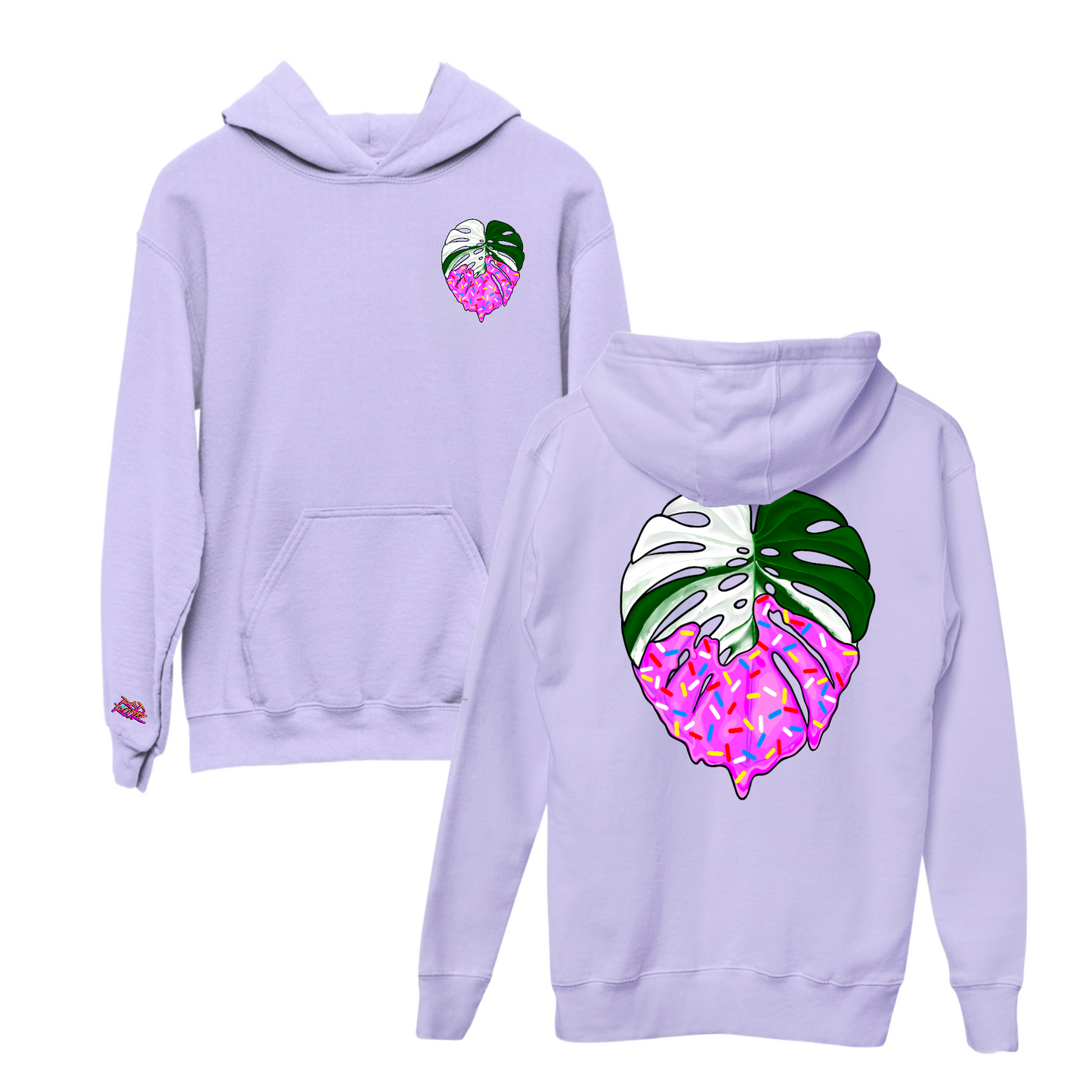 New Glazed Monstera Hoodie