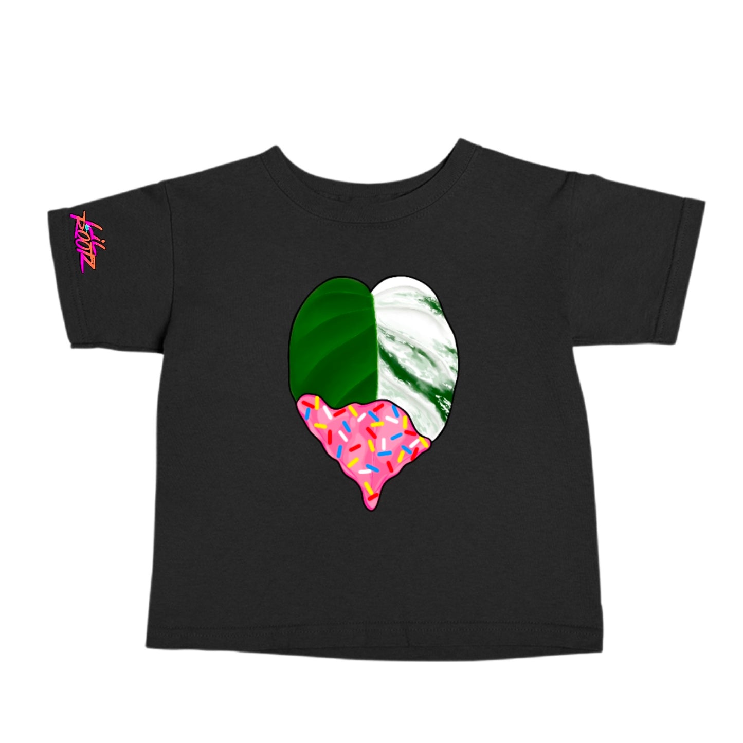 Glazed Monstera Kids T Shirt