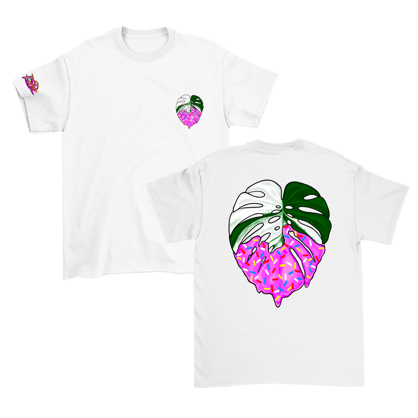 Donut Glazed Monstera t-shirt