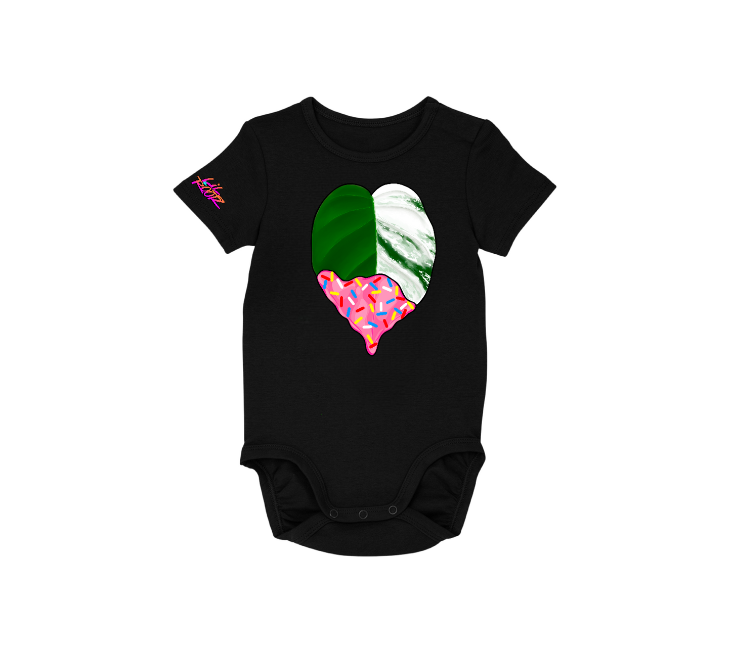 Glazed Monstera Onesie