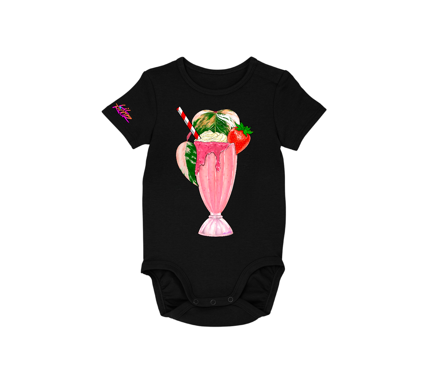 Baby Strawberry Shake Onesie