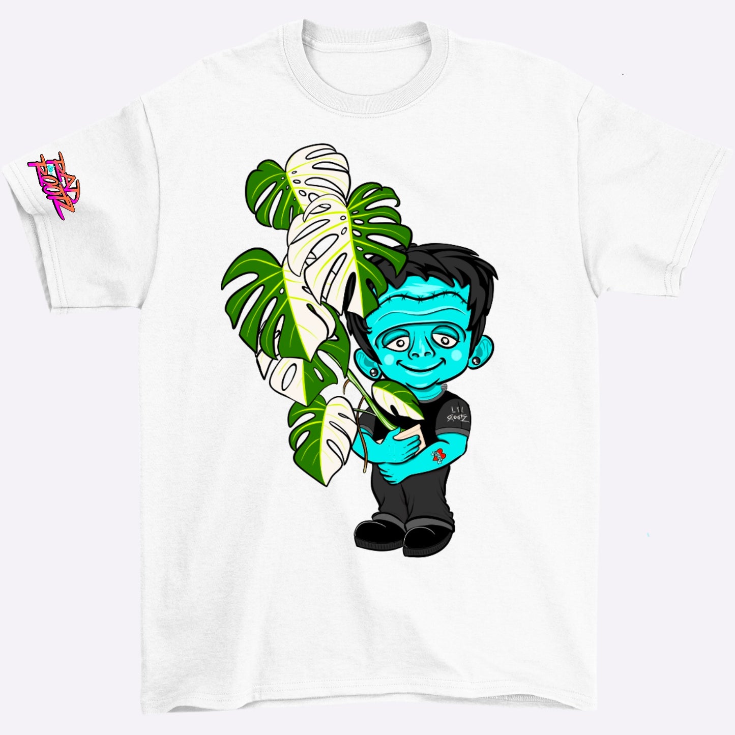 Lil Frankie Monstera t-shirt