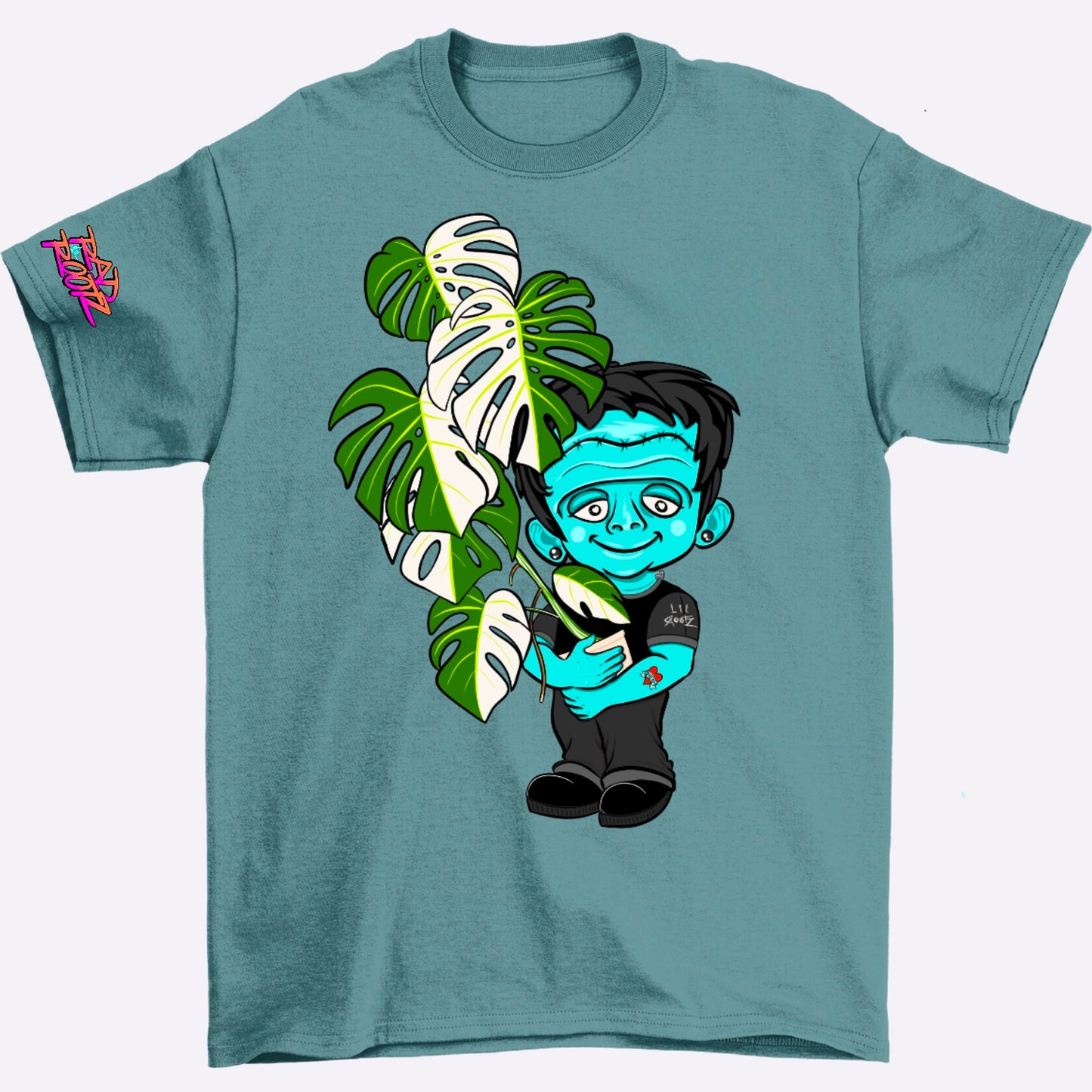 Lil Frankie Monstera t-shirt