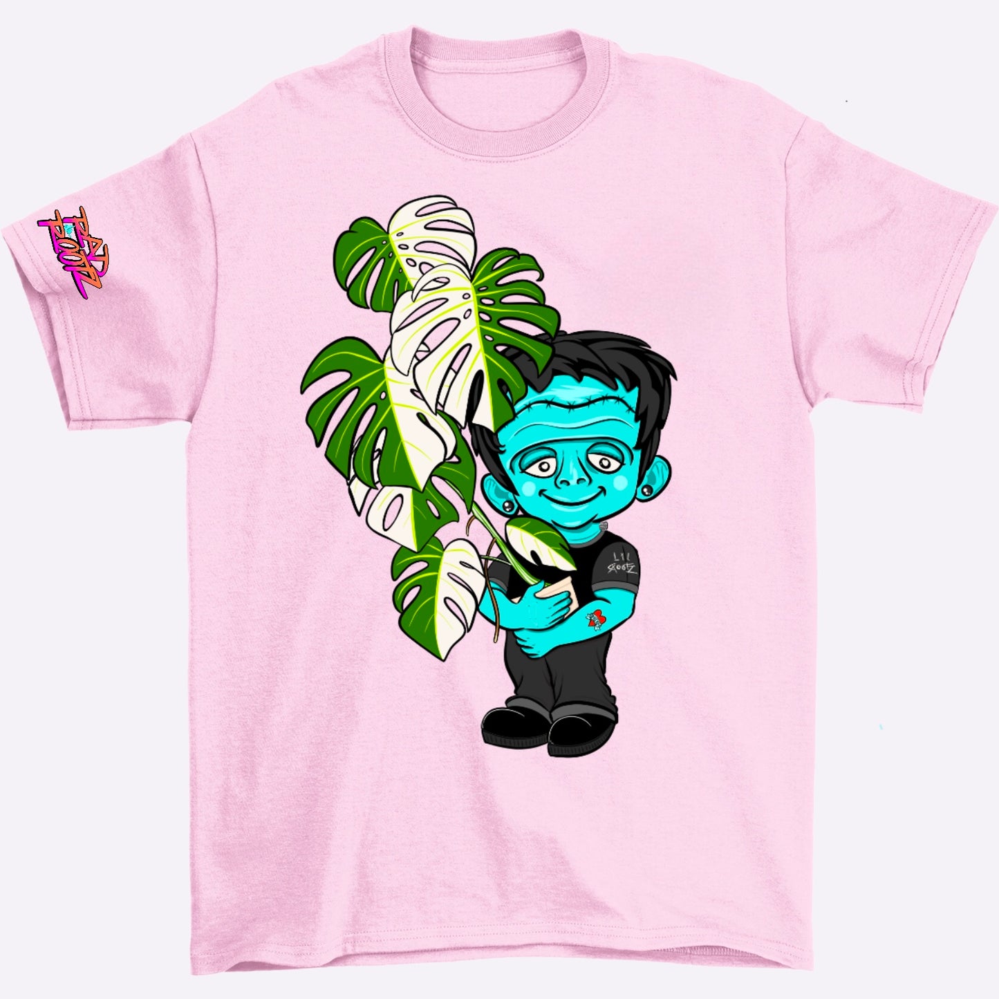 Lil Frankie Monstera t-shirt