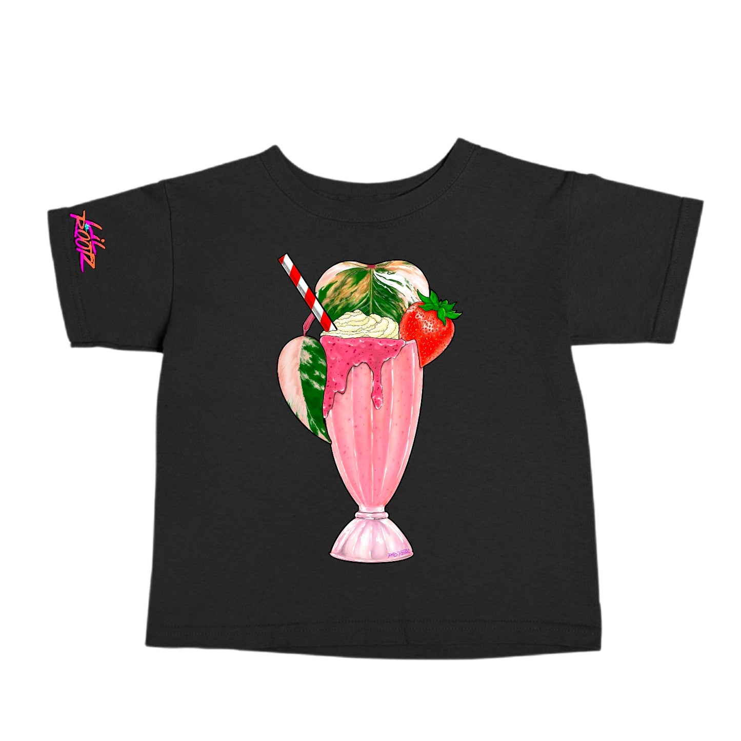 Strawberry Shake Kids T Shirt