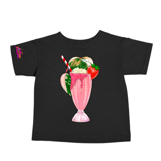 Strawberry Shake Kids T Shirt