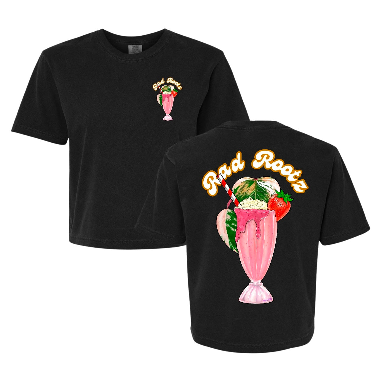 Strawberry Shake Crop Top