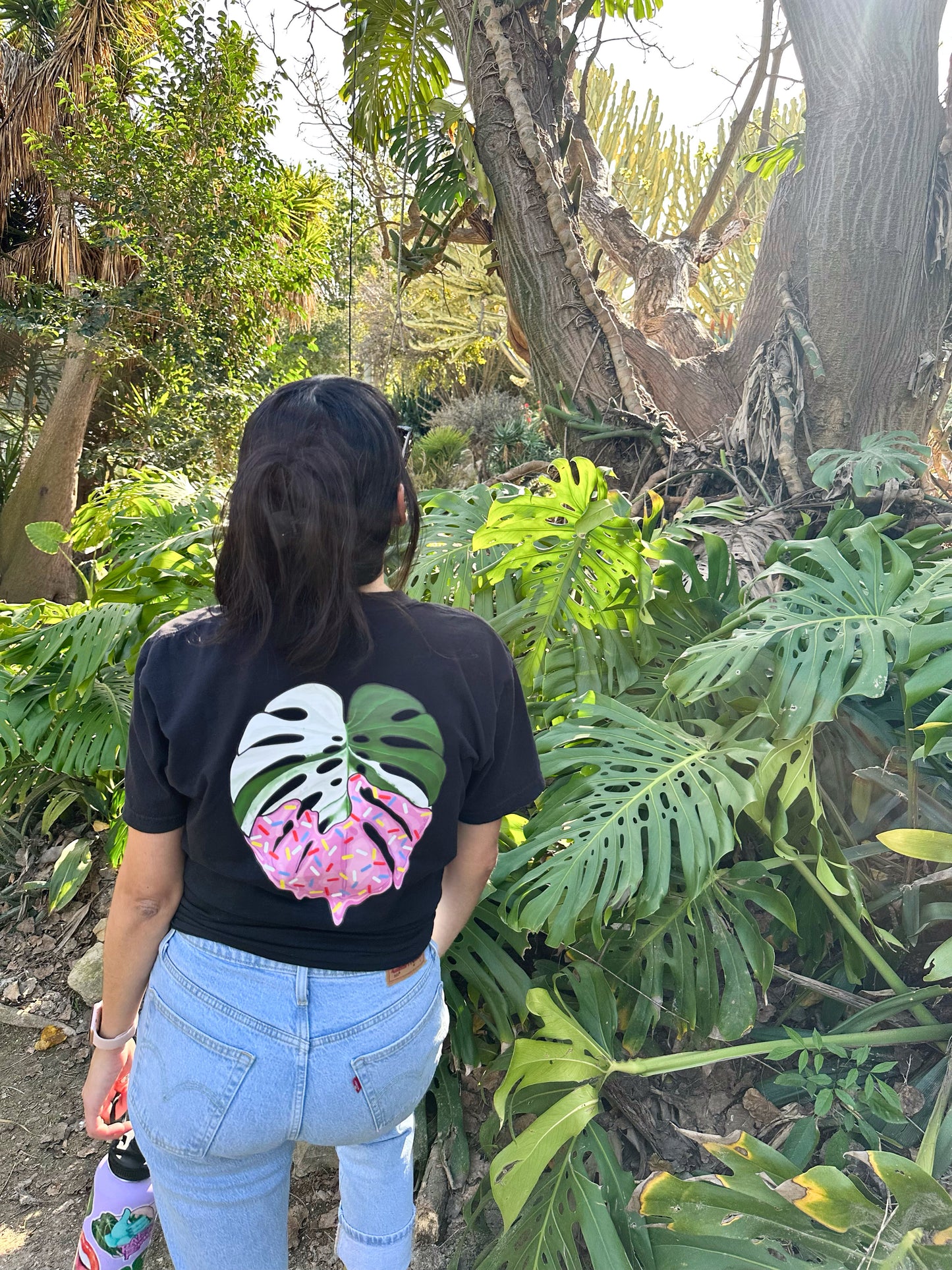 Donut Glazed Monstera t-shirt